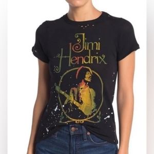 Chaser Jimi Hendrix Distressed Tee Size Small